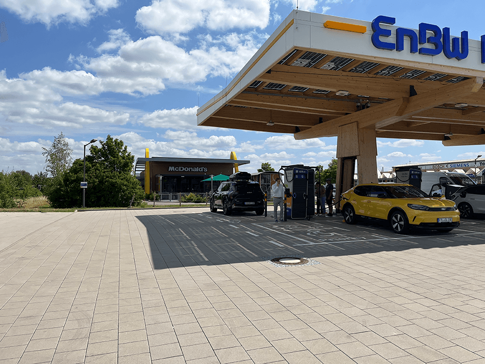 EnBW NextLevel Ladepark Lichtenau (Sachsen)